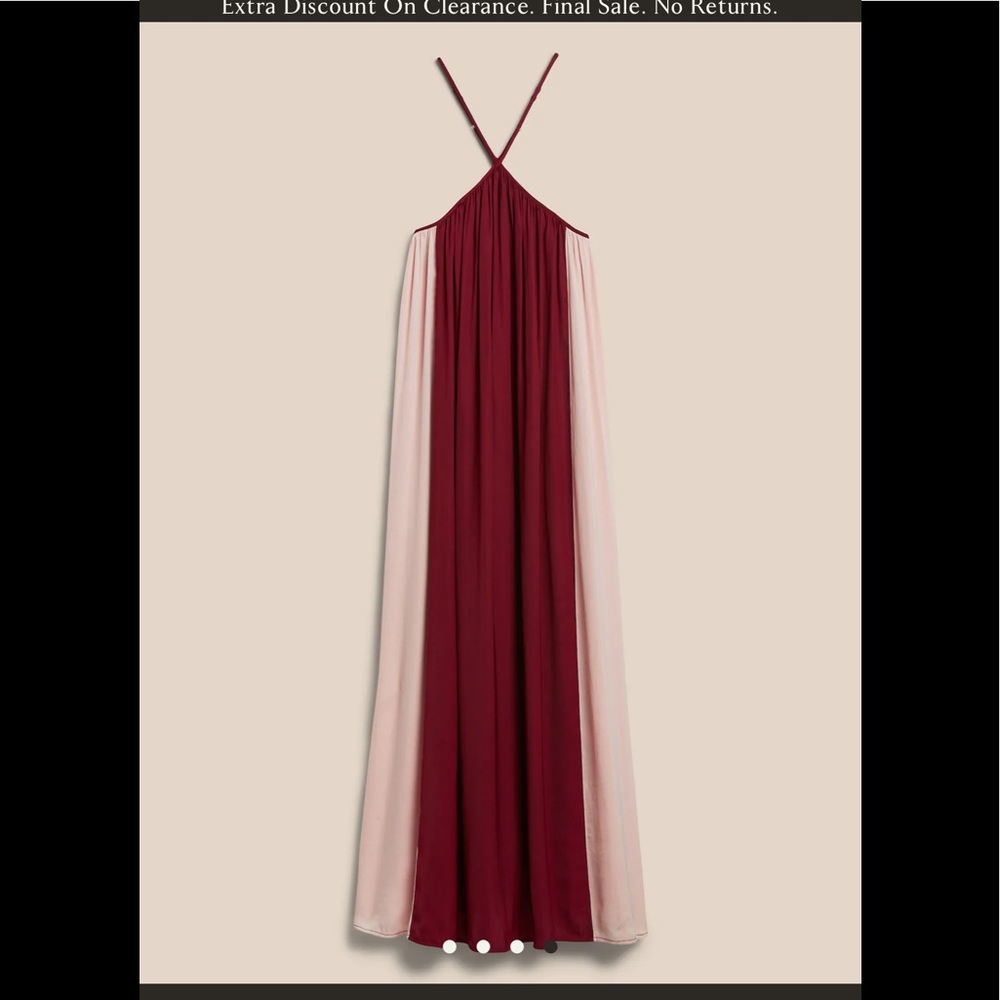 New Banana Republic ‘22 Coral midi dress in M Tall